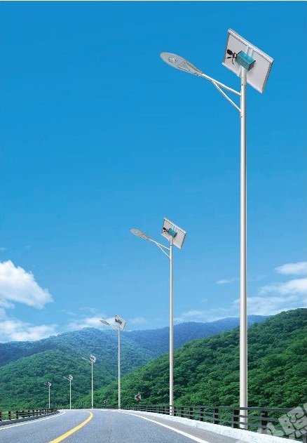 6-8米白色A字臂太阳能路灯TYN-01502